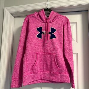 Under Armour Fuchsia Hoodie with Logo
